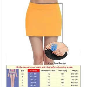 Women's Skirt Honour Fashion  Tennis Golf